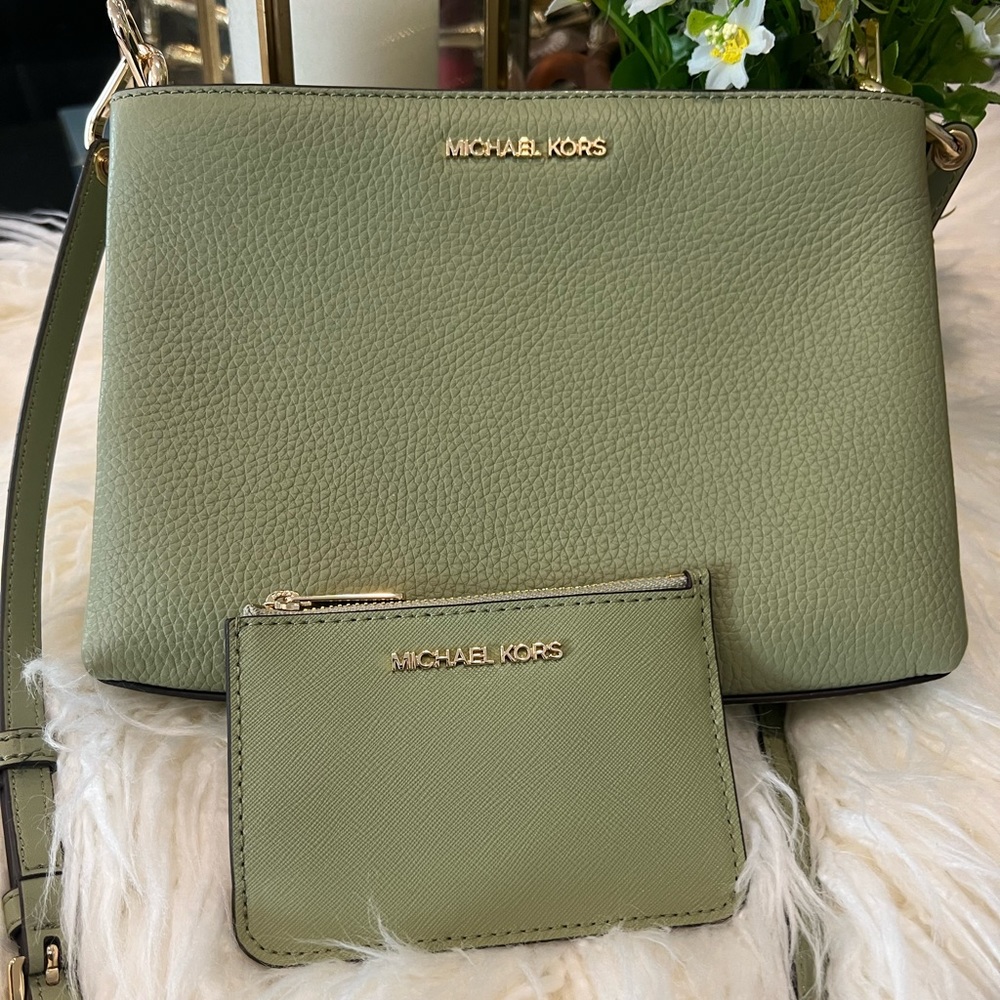 Michael Kors crossbody and card wallet